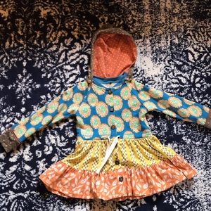 Wildflowers collection fall cardigan/hoodie.